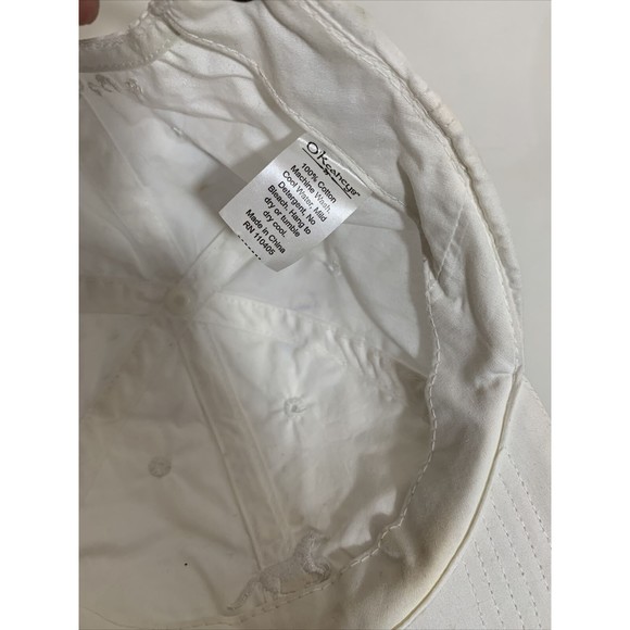 EQUESTRIAN EMBROIDERED RUNNING HORSE BASEBALL CAP COLOR WHITE O'Keaheys - Picture 11 of 12